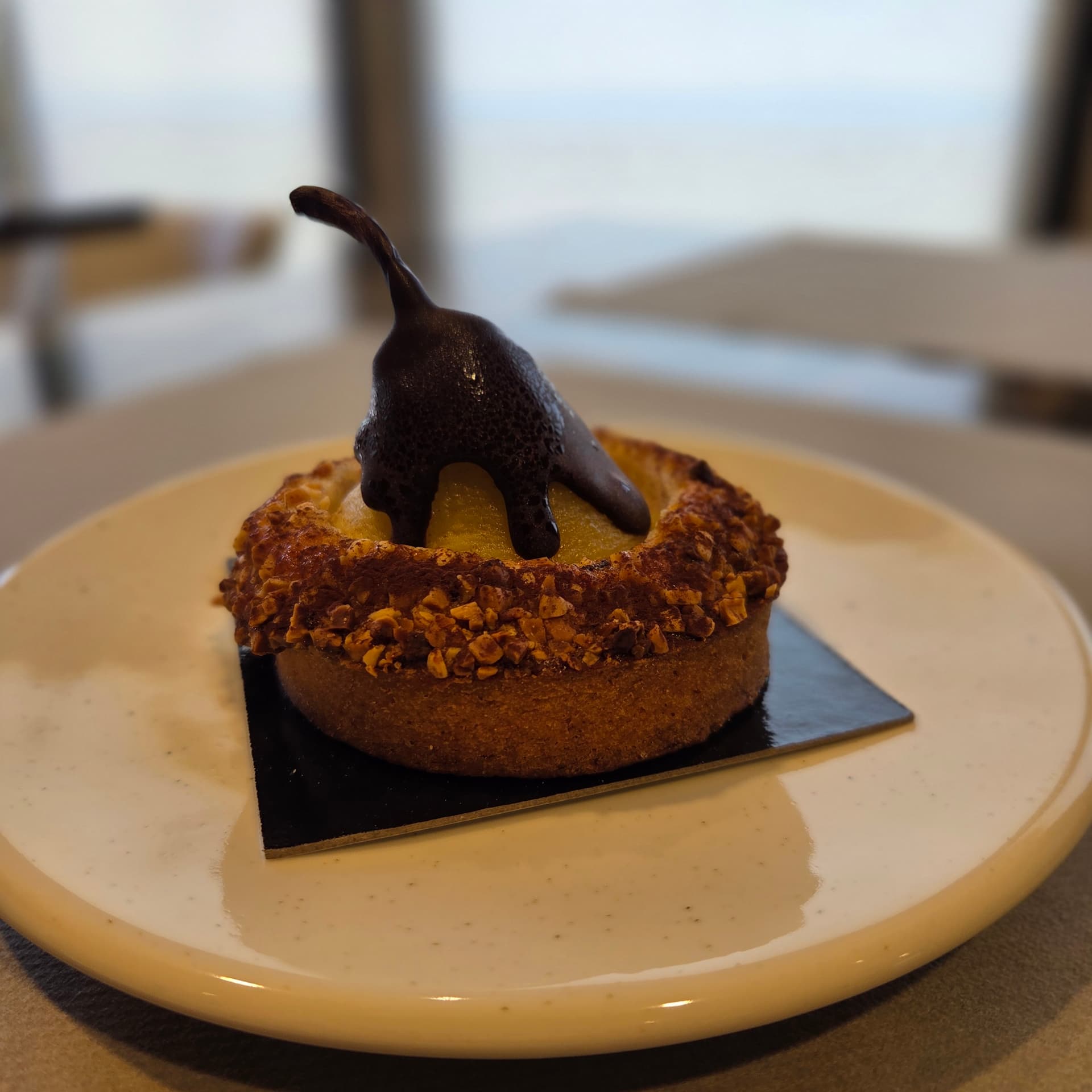 Tartelette façon Belle Hélène